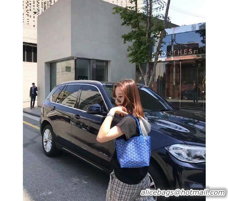 Discount Goyard Original Anjou Reversible Bag Mini 2399 Light Blue