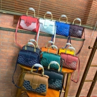Low Cost Goyard Original Saigon Tote Bag With Strap Mini 8942 Burgundy