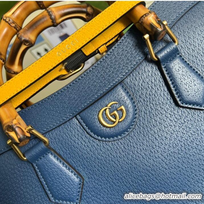 Shop Promotional Gucci Diana medium tote bag 678842 Royal blue