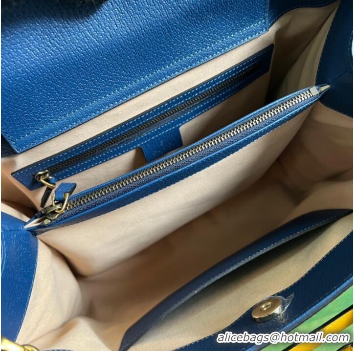 Shop Promotional Gucci Diana medium tote bag 678842 Royal blue