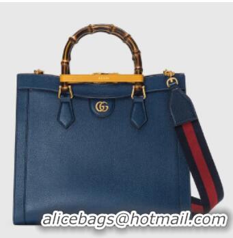 Shop Promotional Gucci Diana medium tote bag 678842 Royal blue