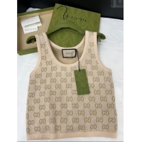 ​Buy Discount Gucci GG Short Vest 0324 Beige 2025
