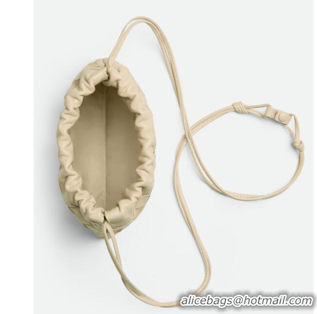 Super Quality Bottega Veneta Small Dustbag in Intrecciato Leather 816987 Sea Salt 2025