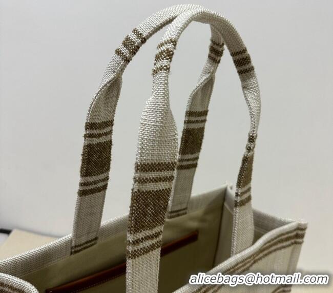 Super Quality Celine Large Cabas Thais Tote Bag in Khaki Green Textile C196762 2024