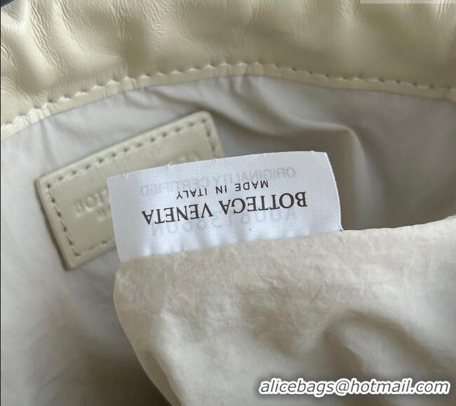 Super Quality Bottega Veneta Small Dustbag in Intrecciato Leather 816987 Sea Salt 2025