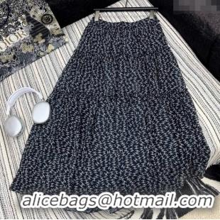 Best Price Chanel CC Dress CH042816 Blue 2025