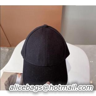 Discount Louis Vuitton Monogram Denim Baseball Hat L0112 Black 2024
