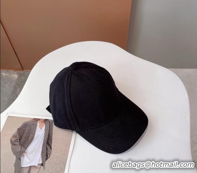 Discount Louis Vuitton Monogram Denim Baseball Hat L0112 Black 2024