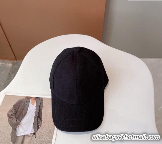 Discount Louis Vuitton Monogram Denim Baseball Hat L0112 Black 2024