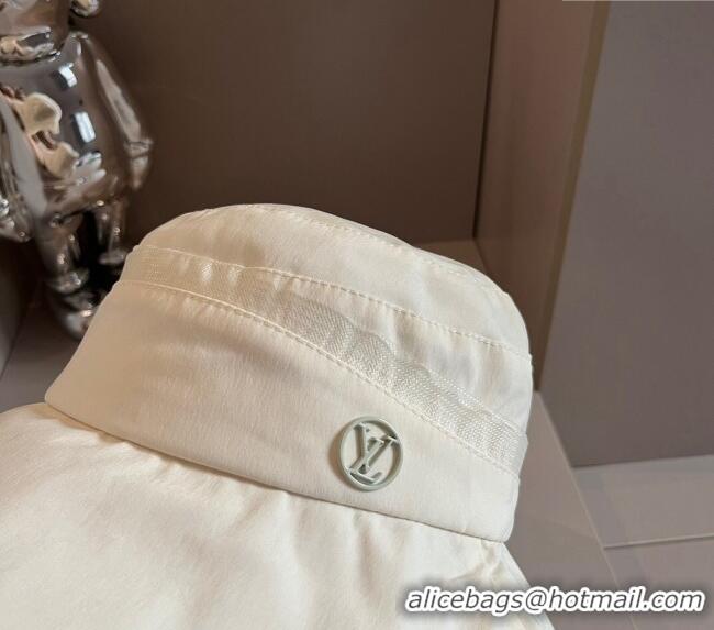 Well Crafted Louis Vuitton Fabric Bucket Hat 0301 White 2024