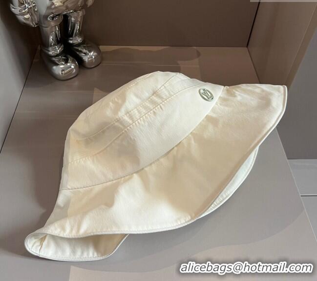 Well Crafted Louis Vuitton Fabric Bucket Hat 0301 White 2024