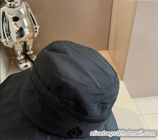 Discount Fashion Louis Vuitton Fabric Bucket Hat L0301 Black 2024