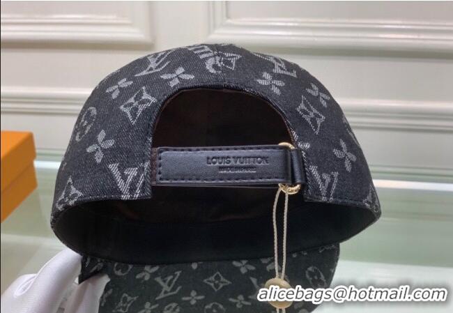 Low Cost Supreme x Louis Vuitton Denim Baseball Hat 3014 Black 2024