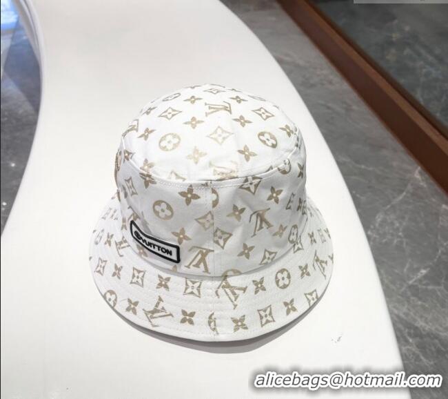 Top Quality Louis Vuitton Bucket Hat 040301 White 2024