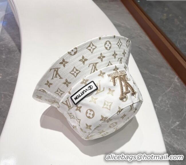 Top Quality Louis Vuitton Bucket Hat 040301 White 2024