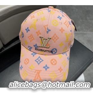 Most Popular Louis Vuitton Monogram Baseball Hat 040301 Pink 2024