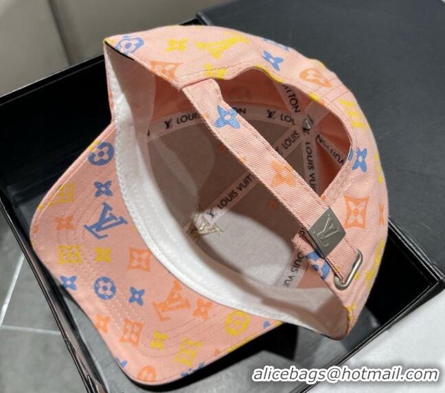 Most Popular Louis Vuitton Monogram Baseball Hat 040301 Pink 2024