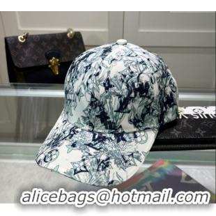 Well Crafted Louis Vuitton Printed Baseball hat 0514 Green 2024