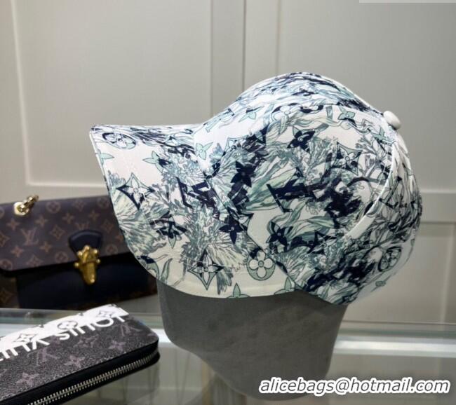 Well Crafted Louis Vuitton Printed Baseball hat 0514 Green 2024
