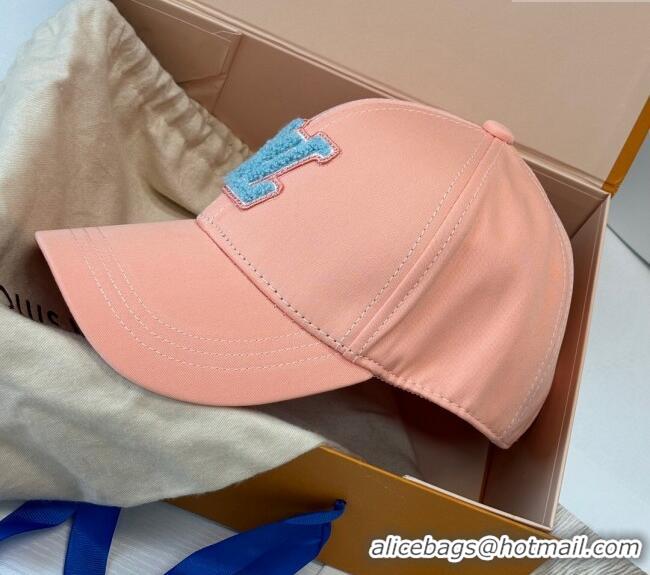 Top Grade Louis Vuitton LV Baseball Hat 071001 Light Pink 2024