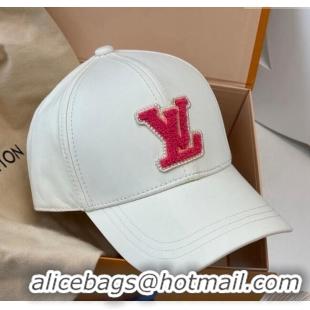High Quality Louis Vuitton LV Baseball Hat 071001 White 2024