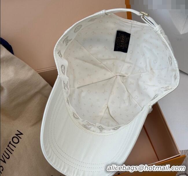 High Quality Louis Vuitton LV Baseball Hat 071001 White 2024