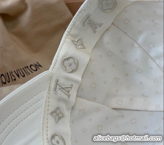 High Quality Louis Vuitton LV Baseball Hat 071001 White 2024