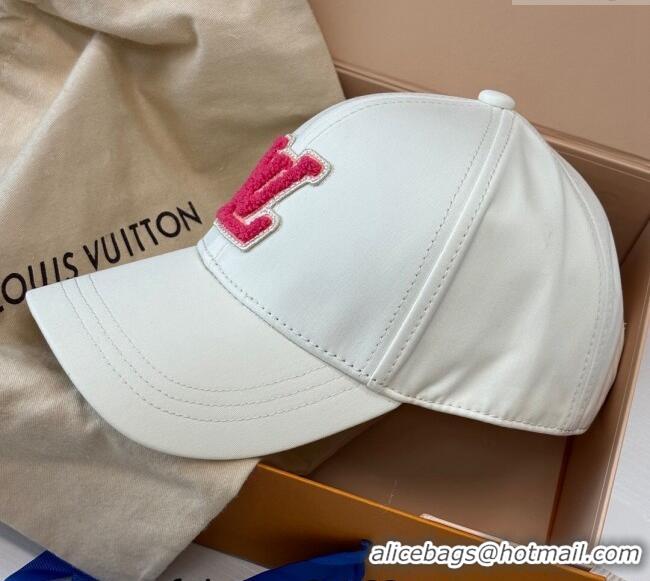 High Quality Louis Vuitton LV Baseball Hat 071001 White 2024