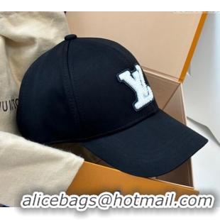 Buy New Cheap Louis Vuitton LV Baseball Hat 071001 Black 2024