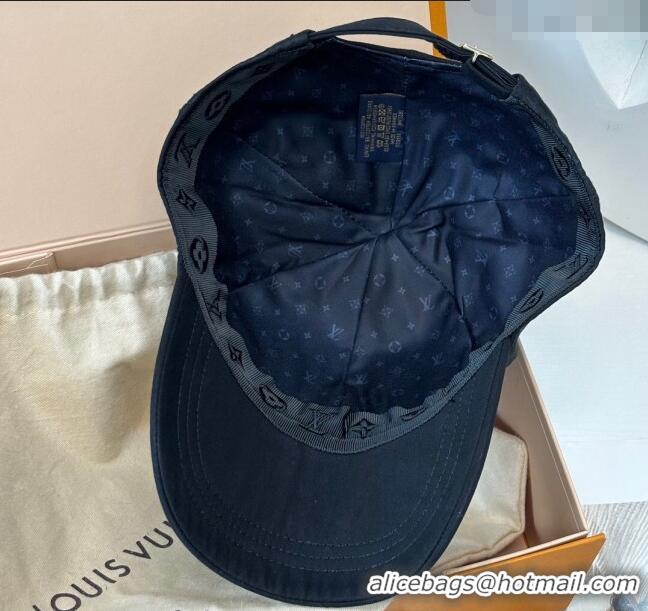 Buy New Cheap Louis Vuitton LV Baseball Hat 071001 Black 2024