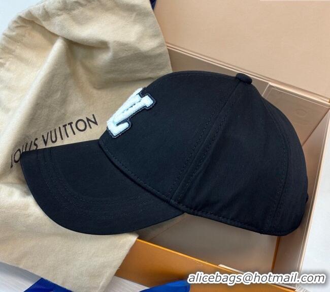 Buy New Cheap Louis Vuitton LV Baseball Hat 071001 Black 2024