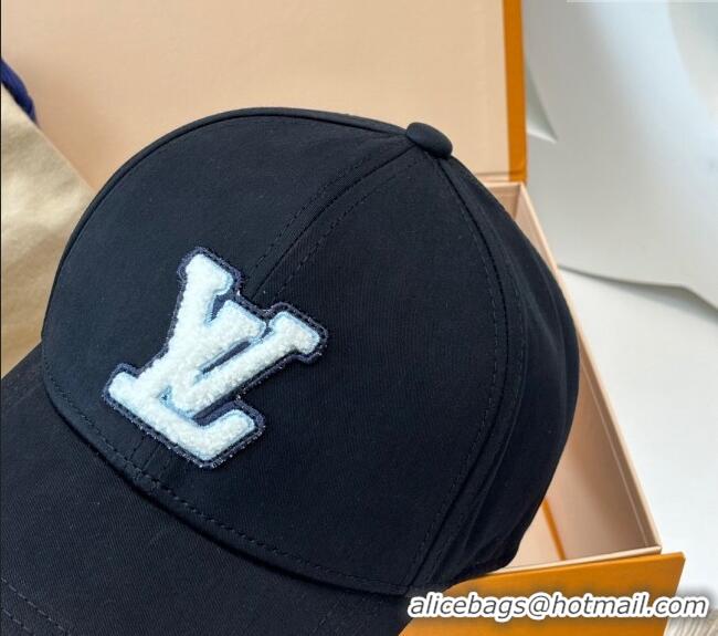 Buy New Cheap Louis Vuitton LV Baseball Hat 071001 Black 2024