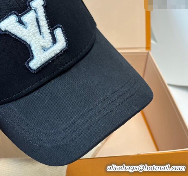 Buy New Cheap Louis Vuitton LV Baseball Hat 071001 Black 2024