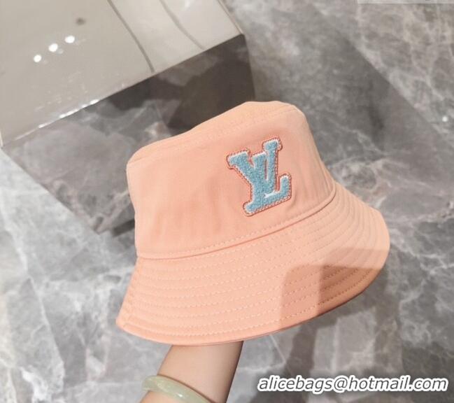 Grade Quality Louis Vuitton LV Bucket Hat 071001 Peachy Pink 2024