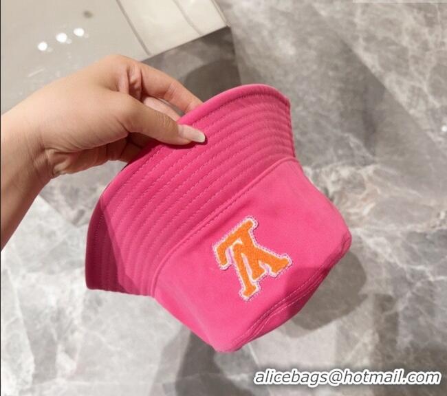Lowest Cost Louis Vuitton LV Bucket Hat 071001 Dark Pink 2024