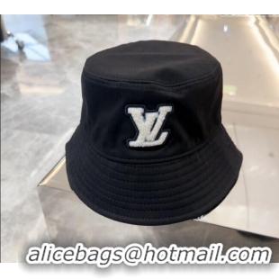 New Fashion Louis Vuitton LV Bucket Hat 071001 Black 2024