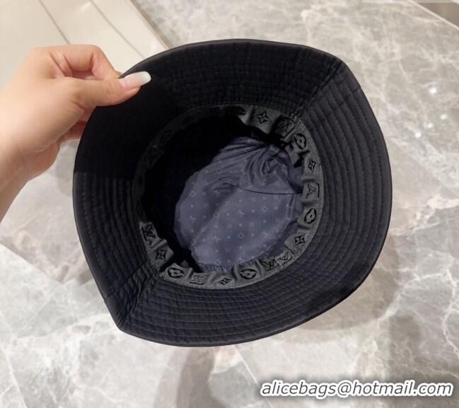 New Fashion Louis Vuitton LV Bucket Hat 071001 Black 2024