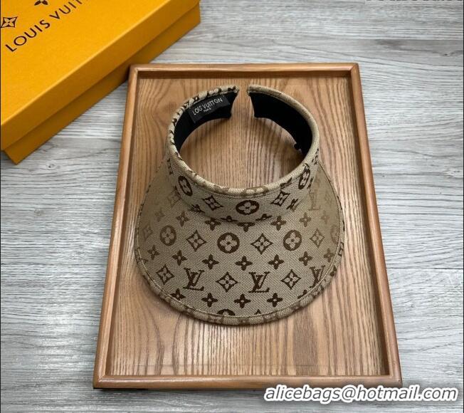Well Crafted Louis Vuitton Monogram Visor Hat 0730 Brown 2024