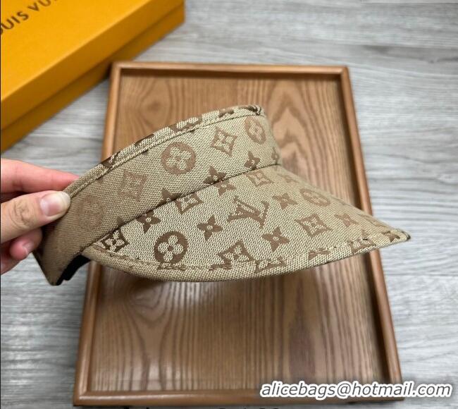 Well Crafted Louis Vuitton Monogram Visor Hat 0730 Brown 2024