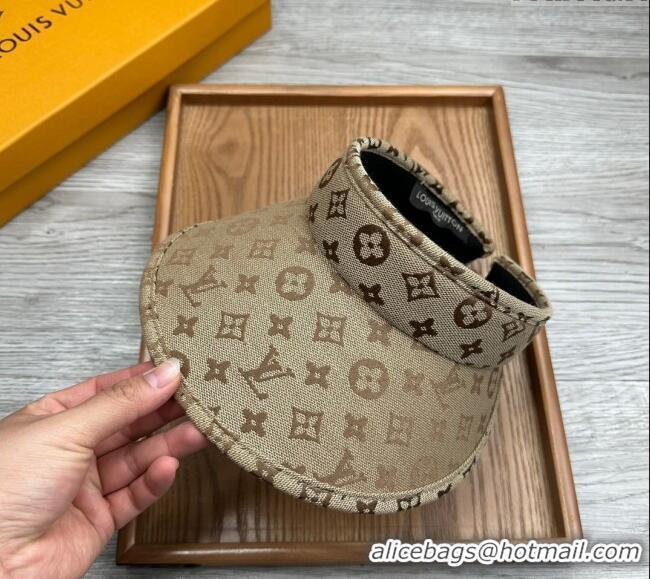 Well Crafted Louis Vuitton Monogram Visor Hat 0730 Brown 2024