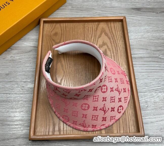 Good Looking Louis Vuitton Monogram Visor Hat 0730 Pink 2024