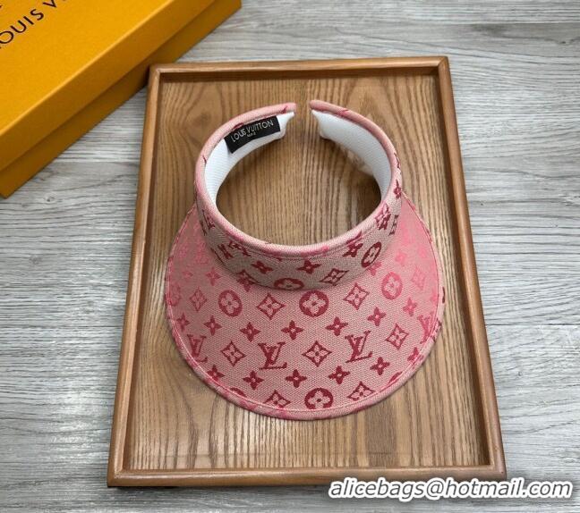 Good Looking Louis Vuitton Monogram Visor Hat 0730 Pink 2024