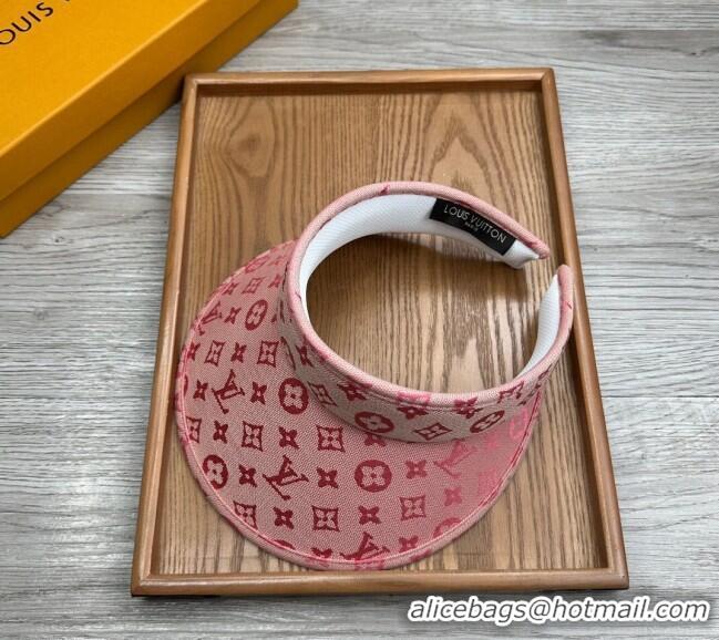 Good Looking Louis Vuitton Monogram Visor Hat 0730 Pink 2024