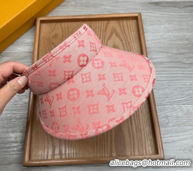 Good Looking Louis Vuitton Monogram Visor Hat 0730 Pink 2024