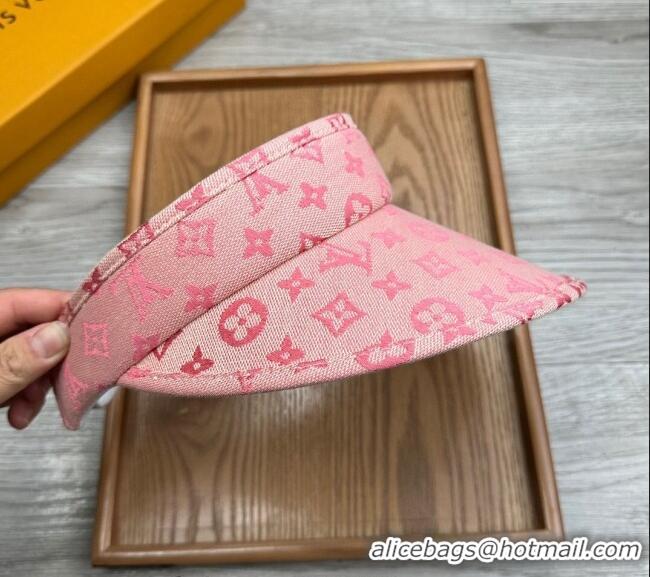 Good Looking Louis Vuitton Monogram Visor Hat 0730 Pink 2024