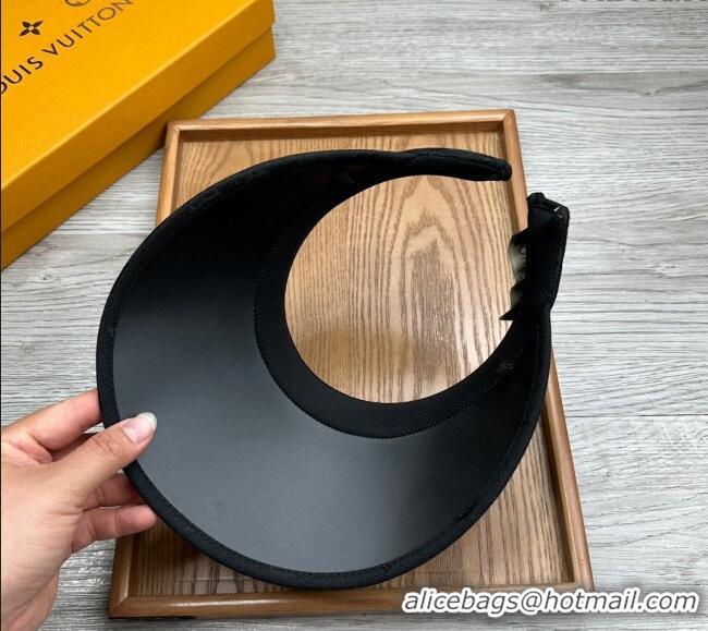 New Product Louis Vuitton Monogram Visor Hat 0730 Black 2024