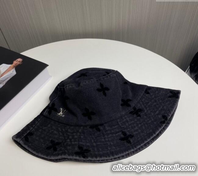 Best Product Louis Vuitton Bucket Hat 1019026 Black 2024