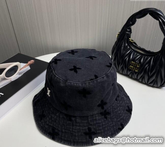 Best Product Louis Vuitton Bucket Hat 1019026 Black 2024