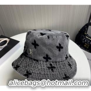Specials Cheap Louis Vuitton Bucket Hat 1019026 Grey 2024