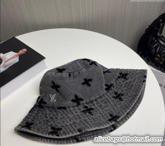 Specials Cheap Louis Vuitton Bucket Hat 1019026 Grey 2024
